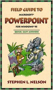 Field guide to Microsoft PowerPoint for Windows 95 /