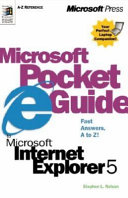 Microsoft pocket guide to Microsoft Internet Explorer 5 /
