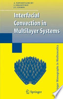 Interfacial convection in multilayer systems /
