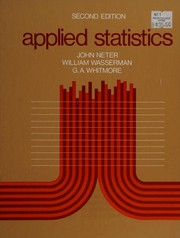 Applied statistics /