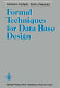 Formal techniques for data base design /