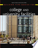 Building type basics for college and university facilities /