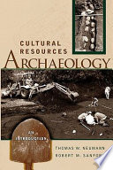 Cultural resources archaeology : an introduction /