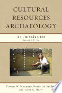 Cultural resources archaeology : an introduction /