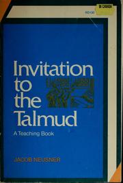 Invitation to the Talmud ; a teaching book.