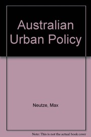 Australian urban policy /