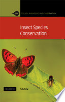 Insect species conservation /