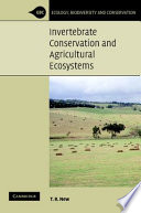 Invertebrate conservation and agricultural ecosystems /