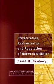 Privatization, restructuring, and regulation of network utilities /