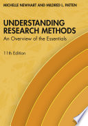 Understanding research methods : an overview of the essentials /