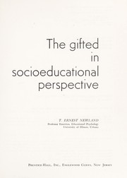 The gifted in socioeducational perspective /