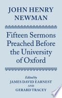 Fifteen sermons preached before the University of Oxford, between A.D. 1826 and 1843 /