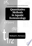 Quantitative methods in aquatic ecotoxicology /