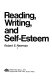 Reading, writing, and self-esteem /