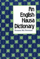 An English-Hausa dictionary /