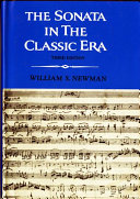 The sonata in the classic era /