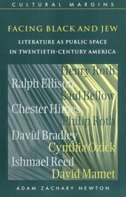 Facing Black and Jew : literature as public space in twentieth-century America /