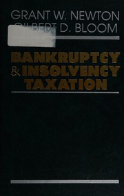 Bankruptcy and insolvency taxation /