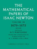 The mathematical papers of Isaac Newton /
