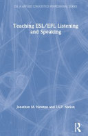 Teaching ESL/EFL listening and speaking /