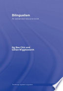 Bilingualism : an advanced resource book /