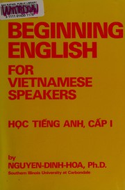 Hoa's beginning English for Vietnamese speakers = Hoc ti.