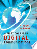 A first course in digital communications /