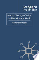 Marx's Theory of Price and its Modern Rivals /