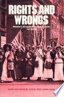 Rights and wrongs : women's struggle for legal equality /