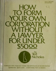 How to form your own corporation without a lawyer for under $50.00 /