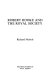 Robert Hooke and the Royal Society /