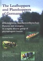 The leafhoppers and planthoppers of Germany (Hemiptera, Auchenorrhyncha) : patterns and strategies in a highly diverse group of phytophagous insects /