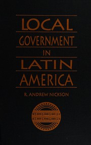 Local government in Latin America /