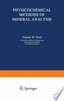Physicochemical Methods of Mineral Analysis /
