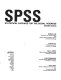 SPSS : statistical package for the social sciences /