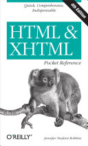 HTML and XHTML pocket reference /