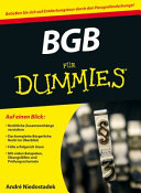 BGB für Dummies /