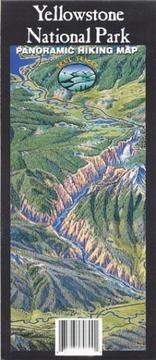 Yellowstone National Park panoramic hiking map /