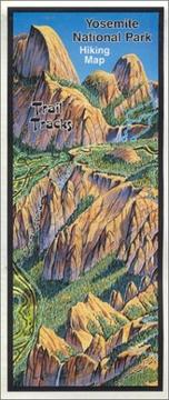 Yosemite National Park panoramic hiking map /