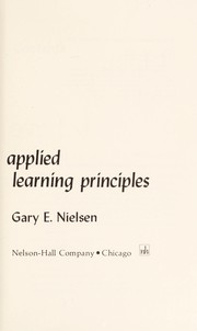 Helping children behave ; a handbook of applied learning principles /