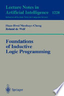 Foundations of inductive logic programming /
