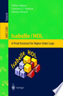 Isabelle/HOL : a proof assistant for higher-order logic /