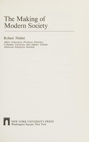 The making of modern society /