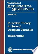 Function theory in several complex variables /