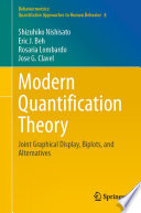Modern Quantification Theory : Joint Graphical Display, Biplots, and Alternatives /
