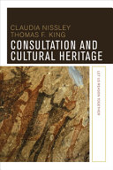 Consultation and cultural heritage : let us reason together /