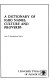 A dictionary of Igbo names, culture and proverbs /