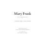 Mary Frank : encounters /