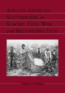 African American southerners in slavery, Civil War, and Reconstruction /
