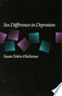 Sex differences in depression /